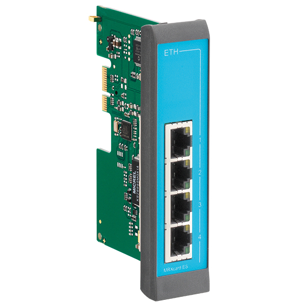Mrcard fiber 1.1 w/ 2 sfp cages f/ sfp transceiver modules acc.