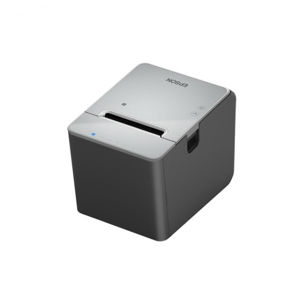 Epson tm l100 (101) stampante per scontrini linea termica rotolo (8 cm) 203 x 203 dpi fino a 170 mm/sec usb 2.0, gigabit lan, nfc, rs232 taglierina nero