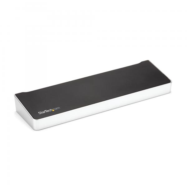 Startech docking station per portatili usb-c a tripla uscita 4k power delivery usb
