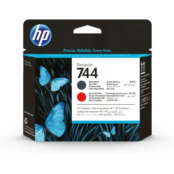 Hp 744 nero, rosso cromatico testina di stampa per designjet z2600 postscript, z5600 postscript