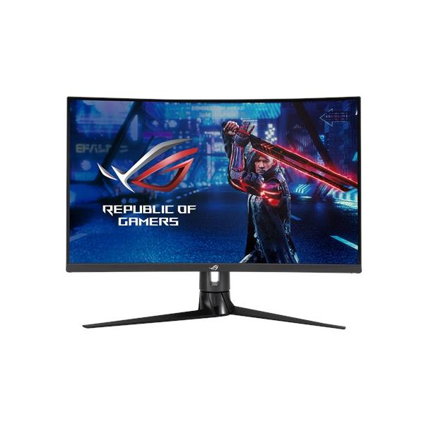 Asus rog strix xg32vc 31.5 curvo led va amd free sync formato 16:9 contrasto 3.000:1 1xhdmi 1xdisplay port 2xusb colore nero garanzia italia