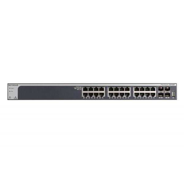 Netgear prosafe xs728t switch 28 porte gestito l2+/l3 10g ethernet (100/1000/10000)
