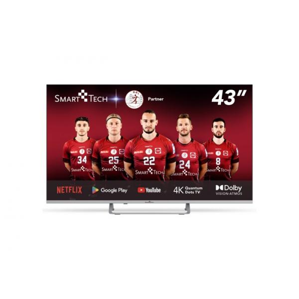 Smart tech 43qa20v3 tv 43`` qled 4k android tv