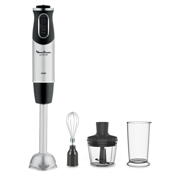 Moulinex dd6558 mixer quick chef 3 in 1 frullatore ad immersione