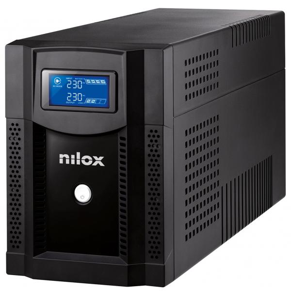 Nilox nxgclisw3k2x9v2 premium line interactive gruppo di continuita` ups sinewave 3000va