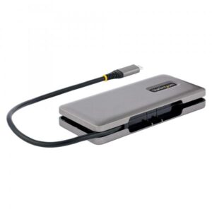 Startech.com hub usb-c a 4 porte multipresa usb type-c portatile con power delivery 100w