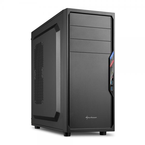 Sharkoon vs4-v middle tower no power minitx-matx-atx nero