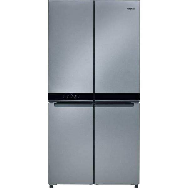 Whirlpool wq9 b1l frigorifero side by side capacita` 591 litri classe energetica a+ total no frost tecnologia 6 senso 187,4 cm inox