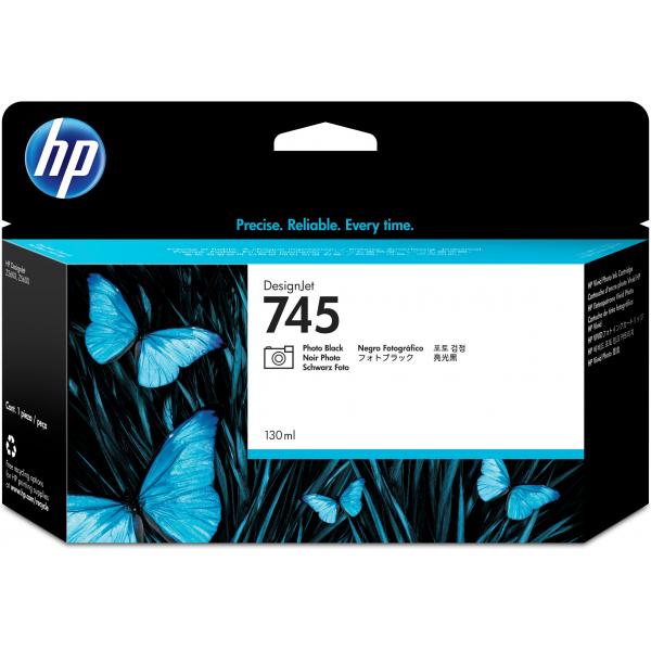 Hp 745 cartuccia ink-jet 130 ml nero fotografico