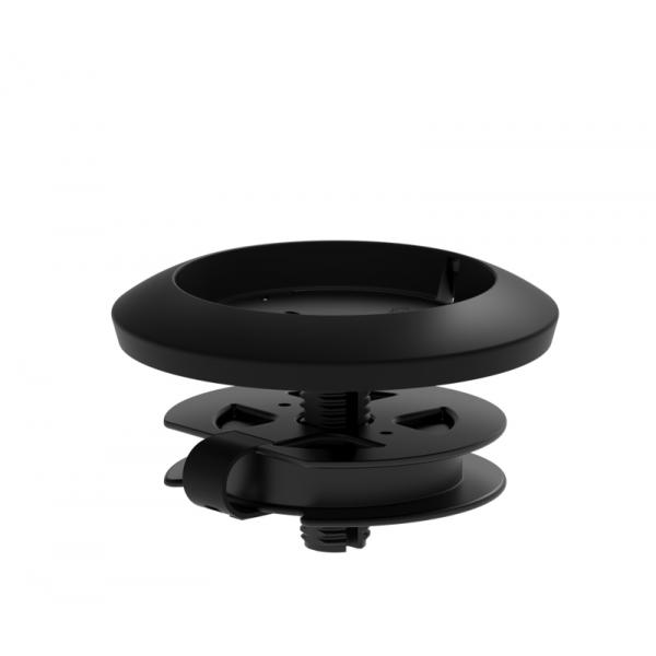 Logitech rally mic pod mount supporto da tavolo per microfono nero opaco