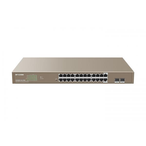 Ip-com switch poe cloud managed 24 port ge + 2sfp