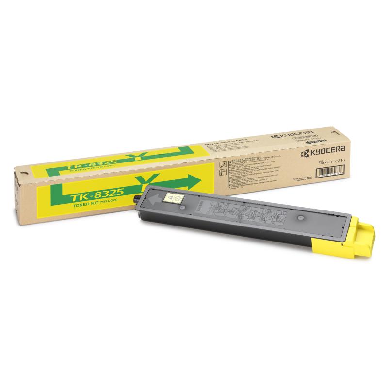 Kyocera toner giallo tk-8325y taskalfa 2551