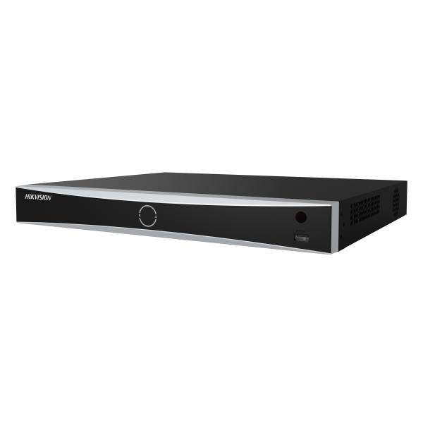 Hikvision acusense ds-7616nxi-i2 nvr 16 ingressi ip 16 porte poe colore nero/grigio