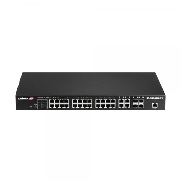 24-port gigabit poe+ smart mngd