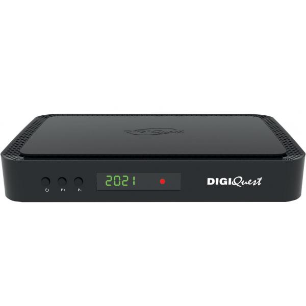 Digiquest decoder combo 4k tivusat q90 cavo 4k ultra hd nero