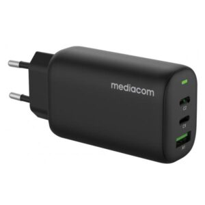 Md pd charger 65w 1usb+2typec black