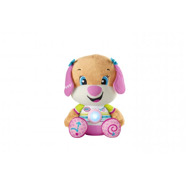 Fisher price prime attivita` ridi e impara la sorellina del cagnolino gigante