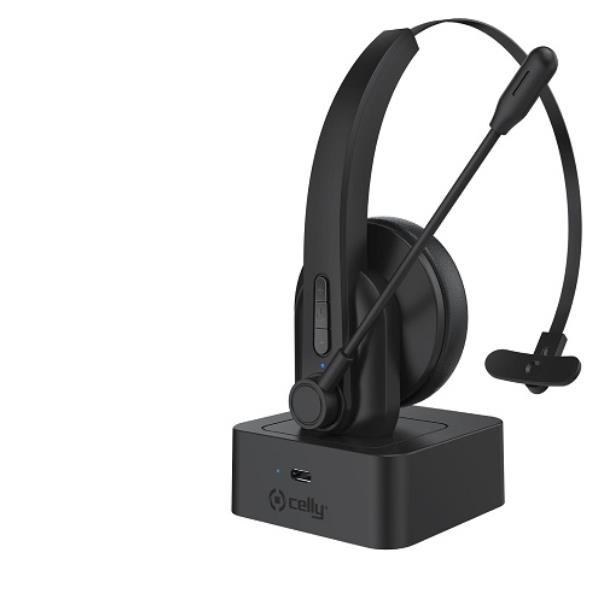 Celly sw headset wireless mono nero