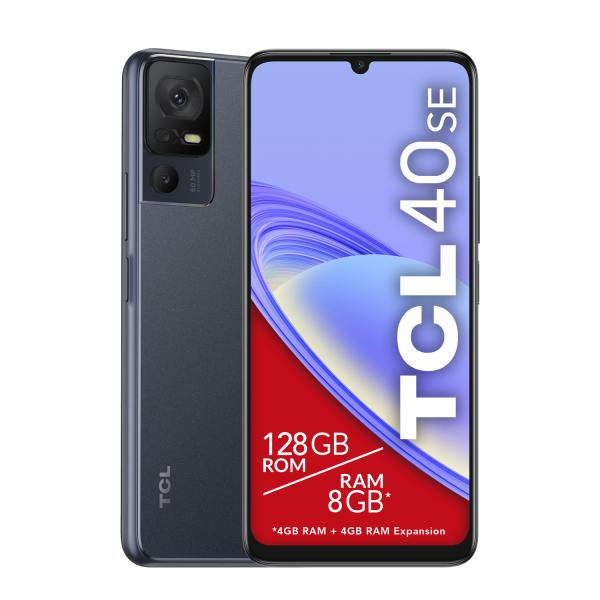 Tcl 40 se 4gb 128gb 6.75`` dual sim dark grey