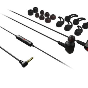 Asus rog cetra ii core - auricolari gaming, driver in gomma siliconica liquida (lsr), connettore da 3,5 mm, per pc, mac, playstation 4-5, nintendo switch, xbox series x-s, nero