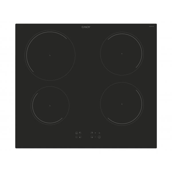 Candy idea ci642c-e1 piano cottura a induzione in vetroceramica 4 zone funzione booster, power managment nero 59x52x060
