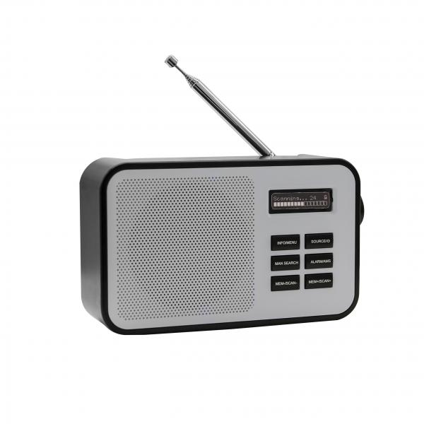 Xtreme videogames radio dab bluetooth dab+-fm batteria ricaricabile antenna telescopica home