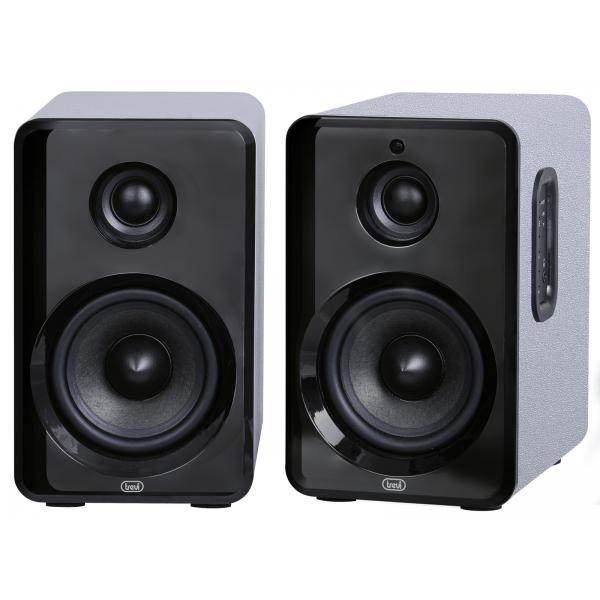 Trevi avx 565 bt altoparlanti amplificati bluetooth 50w con mp3 usb microsd aux-in e presa cuffia