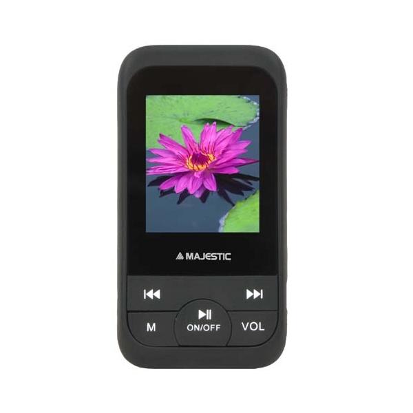 Majestic lettore mp4 con microsd 8gb nero
