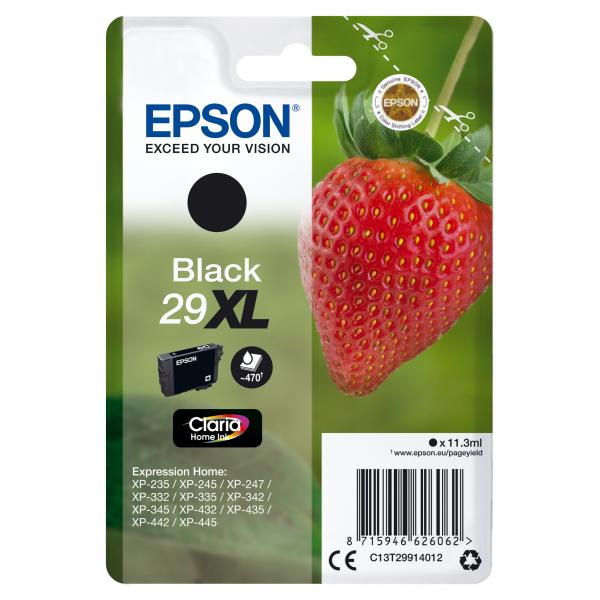 Epson cartuccia nero fragola t29xl antit