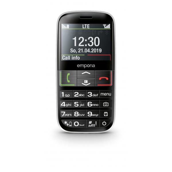 Emporia active senior phone 4g 2.31 tasti grandi android 8.1 fotocamera black