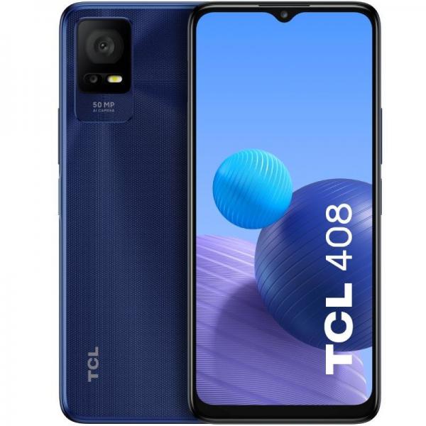 Tcl 408 dual sim 6.6 octa core 64gb ram 4gb 4g lte italia midnight blue