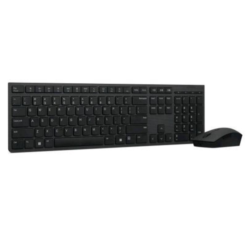 Lenovo 4x31k03951 tastiera e mouse ricaricabile bluetooth grey sensore ir ottico lingua italiana