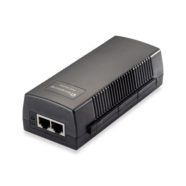 Levelone poi-3010 adattatore poe e iniettore fast ethernet gigabit ethernet 52 v
