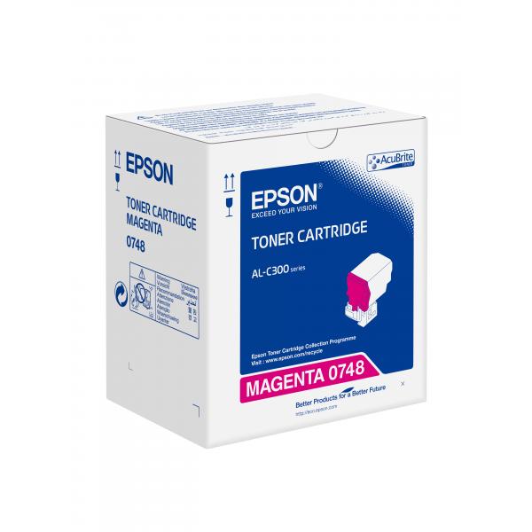 Epson c13s050748 toner magenta per workforce al-c300