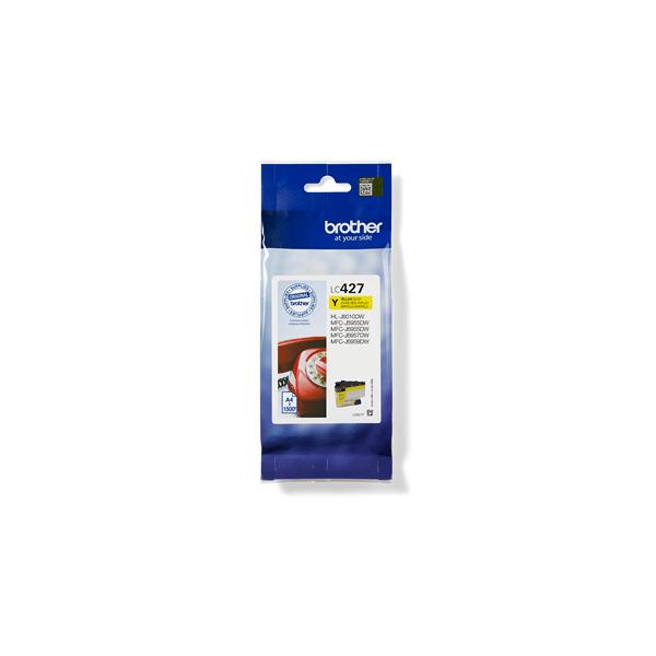 Brother lc-427y cartuccia d`inchiostro 1 pezzo originale giallo