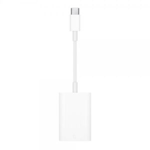 Apple lettore da usb-c a scheda sd bianco