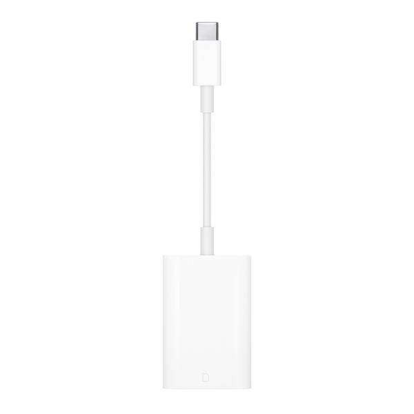 Apple lettore da usb-c a scheda sd bianco