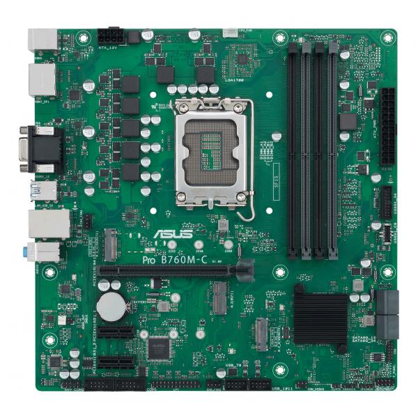 Asus pro b760m-c-csm intel b760 lga 1700 micro atx