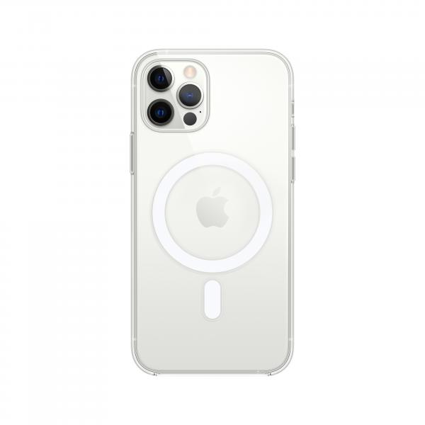 Apple custodia magsafe trasparente per iphone 12 - 12 pro