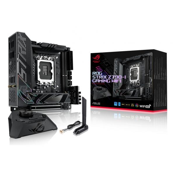 Asus rog strix z790-i gaming wi-fi 6e intel z790 ddr5 lga 1700 mini itx