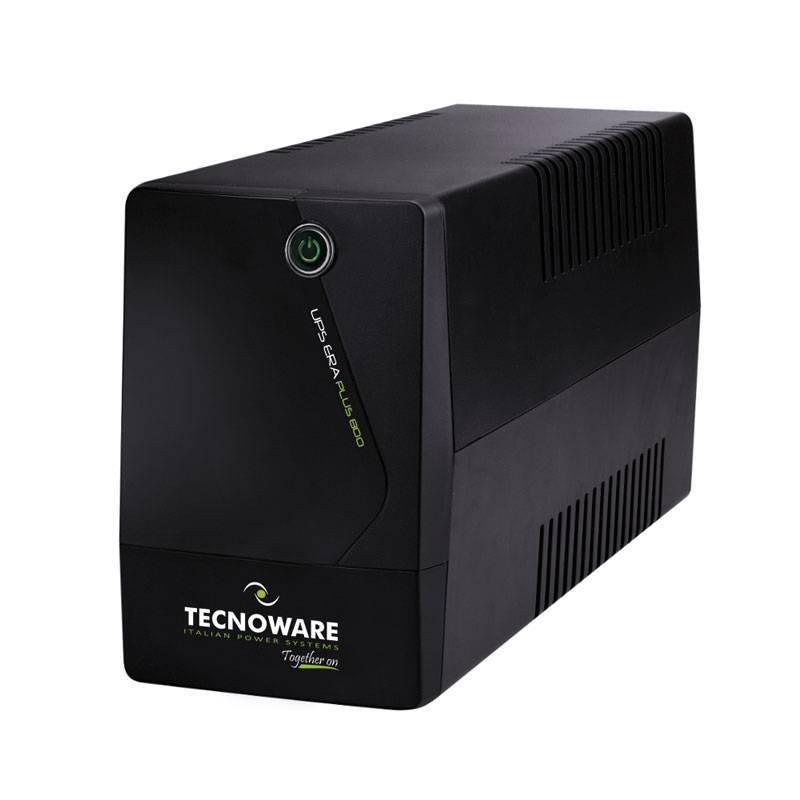Tecnoware fgcerapl952sch era plus 950 ups gruppo di continuita` avr 665 w 950 va connettori 2 x schuko tipo f