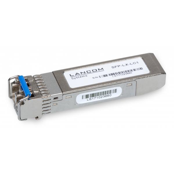 Lancom SFP-LX-LC1 - SFP (Mini-GBIC)-Transceiver-Modul - 1GbE - 1000Base-LX - LC Single-Modus - bis zu 10 km - 1310 nm (Packung mit 10)