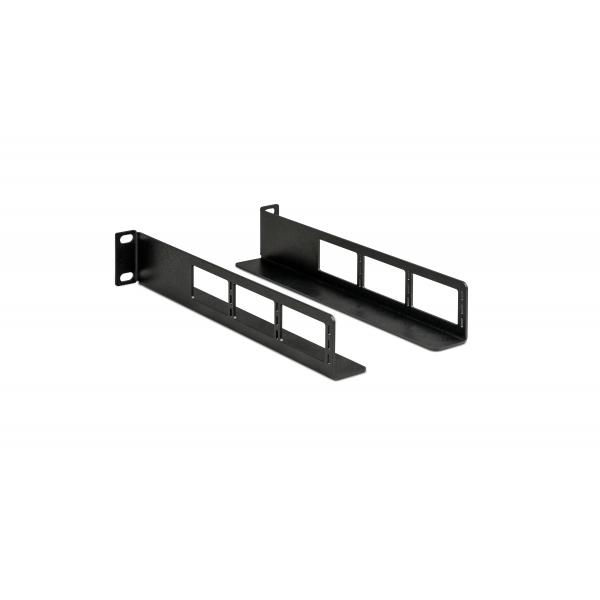 Lancom LSW250 - Rackmontagesatz - schwarze Pulverbeschichtung - 48.3 cm (19")