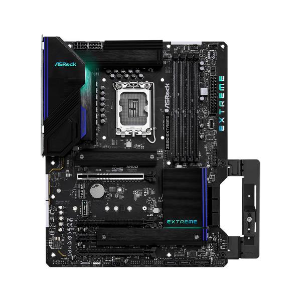 ASRock Z690 Extreme - Motherboard - ATX - LGA1700-Sockel - Z690 Chipsatz - USB-C Gen 2x2, USB 3.2 Gen 1, USB 3.2 Gen 2, USB-C Gen2 - 2.5 Gigabit LAN, Gigabit LAN - Onboard-Grafik (CPU erforderlich)