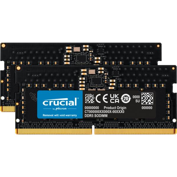 Crucial DDR5 - Kit - 16 GB: 2 x 8 GB - SO DIMM 262 PIN