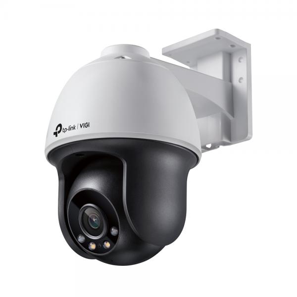 Telecamera di rete Pan Tilt a colori per esterni TP-LINK VIGI 4MP, telecamera di sicurezza IP, per interni e esterni. Da esterno, Cablato, RCM, BSMI, VCCI, NTRA, KC, Soffitto/Parete, Nero, Bianco
