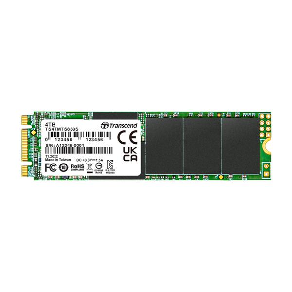 Transcend 830S - SSD - 4 TB - interno - M.2 2242/2280 (M.2 2242/2280)