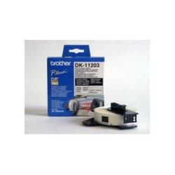 Brother DK-11203 - Nero su bianco - 17 x 87 mm 300 etichetta(e) (1 rotolo(i)