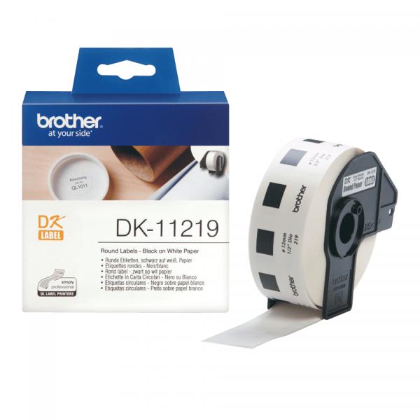 Brother DK-11219 - Nero su bianco - Rotolo (1,2 cm)