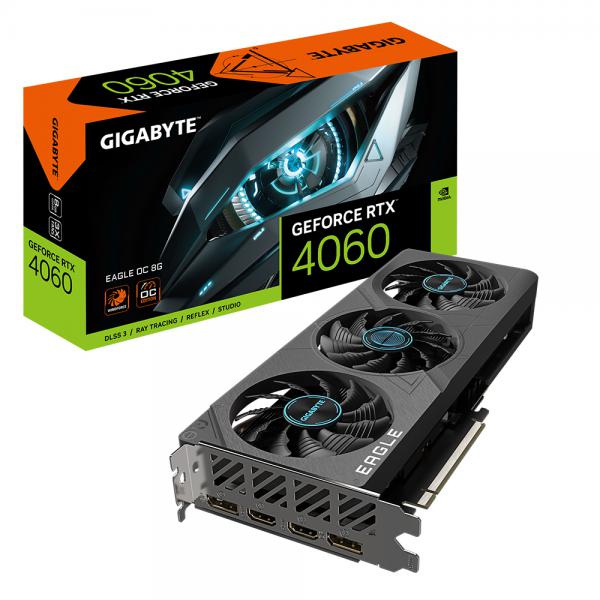 Gigabyte GeForce RTX 4060 EAGLE OC 8G - schede grafiche